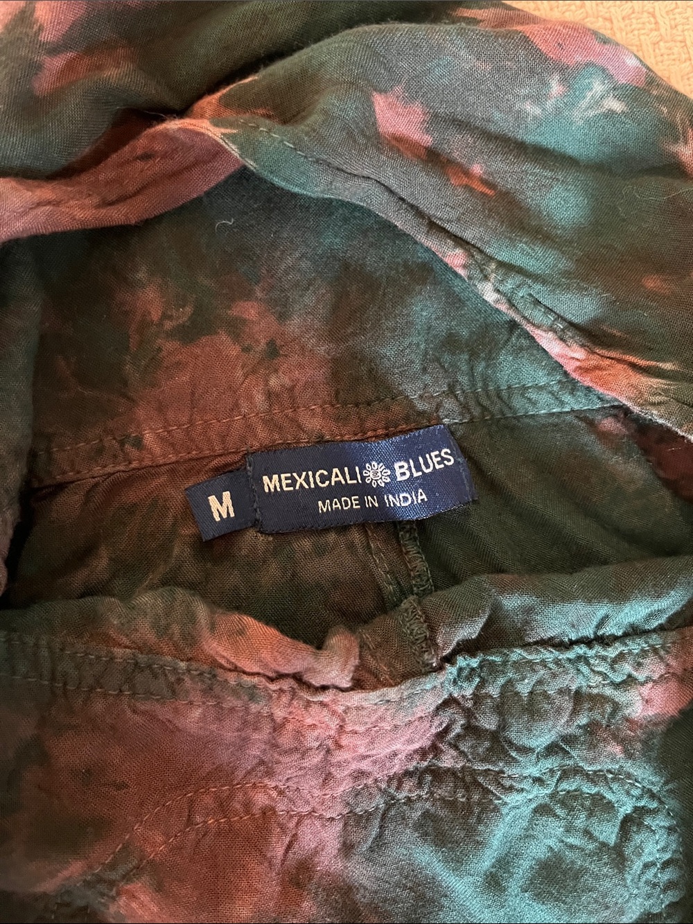 Mexicali Blues Tie-Dye Overalls - Picture 3 of 3